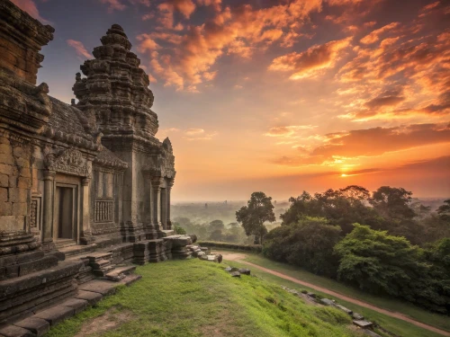 Bakheng Temple Sunset