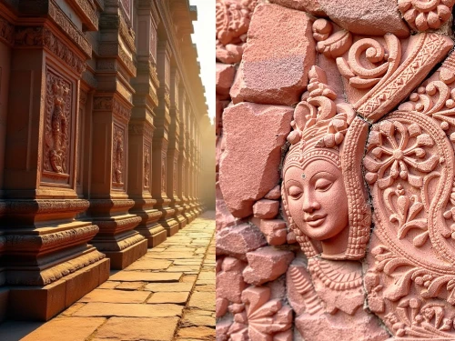 Banteay Srei Temple + Roluous